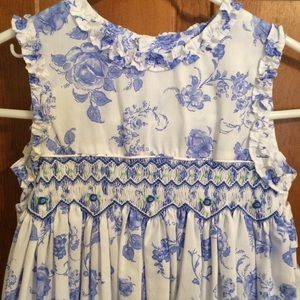 Blue and White Dress Sz 5